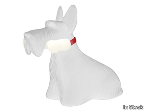 QEEBOO - SCOTTIE WHITE - LED polyethylene floor lamp cordless _ In Stock