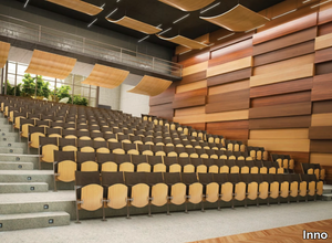 MIO - Wooden auditorium seats _ Inno