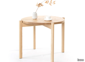 NAKU - Round solid wood coffee table _ Inno