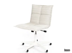 LAB MEETING ZXLA - Height-adjustable fabric office chair with castors with 5-Spoke base _ Inno