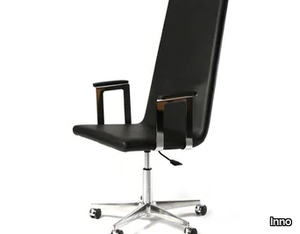 BASSO XL - Leather office chair with armrests _ Inno