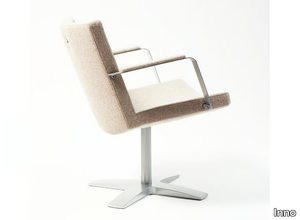 SOFT - Upholstered with 4-spoke base easy chair _ Inno