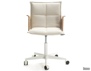 LAB Z - Office chair with armrests with 5-Spoke base _ Inno