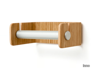 JR. WOOD - Oak toilet roll holder _ Inno