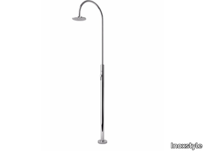 ARIA CYLINDER M BEAUTY - Stainless steel outdoor shower _ Inoxstyle