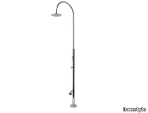 ARIA CYLINDER ML BEAUTY - Stainless steel outdoor shower _ Inoxstyle