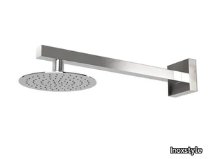 ISCHIA R - Wall-mounted stainless steel outdoor shower _ Inoxstyle