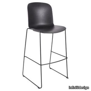 Relief sled bar stool