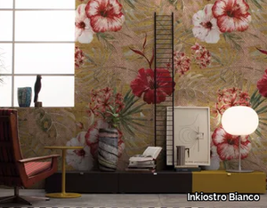 DIANTHUS - Panoramic wallpaper with floral pattern _ Inkiostro Bianco