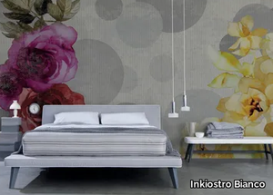 SHABBY CHIC - Panoramic wallpaper with floral pattern _ Inkiostro Bianco