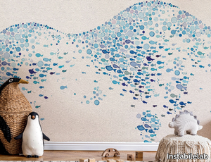 COLOR FISH - Motif kids wallpaper _ Instabilelab