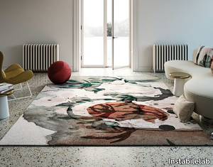 CARLITA - Rug with floral pattern _ Instabilelab