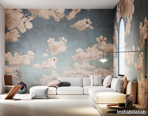 CLOUWER - Wallpaper with floral pattern _ Instabilelab