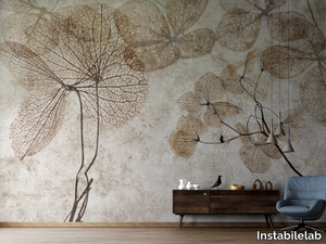 AGED - Wallpaper with floral pattern _ Instabilelab