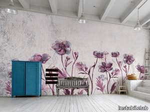 AQUARELA - Wallpaper with floral pattern _ Instabilelab