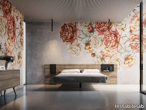 AUTUMN FLOWERS - Wallpaper with floral pattern _ Instabilelab