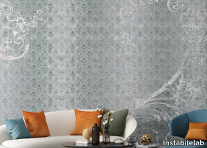 BRUXELLES - Damask wallpaper _ Instabilelab