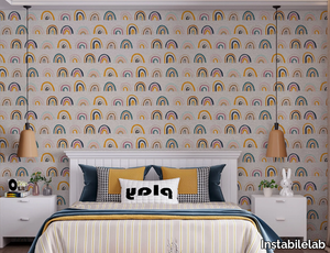 IL MIO ARCOBALENO - Motif kids wallpaper _ Instabilelab