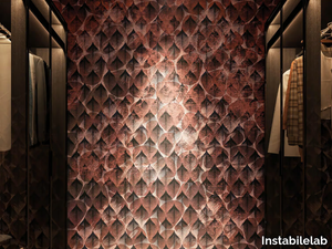 PENNY - Motif gold leaf wallpaper _ Instabilelab