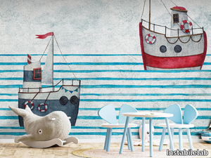 THE BOATS - Kids wallpaper _ Instabilelab