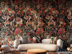 ZAIRA - Wallpaper with floral pattern _ Instabilelab