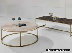 TIP TAP - Round marble coffee table _ International Marmi