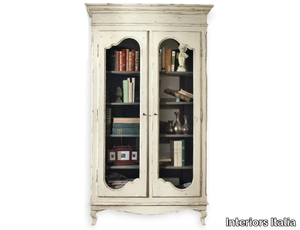 PR304 - Solid wood display cabinet _ Interiors Italia