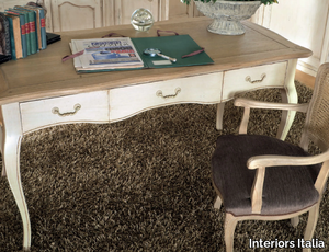 PR621 - Rectangular writing desk with drawers _ Interiors Italia