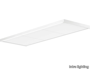 ACOUSTO RECTANGULAR CS - Acoustic LED aluminium and Ecophon ceiling lamp _ Intra lighting