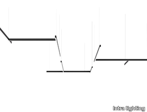 RANDOM SDI - LED aluminium pendant lamp _ Intra lighting
