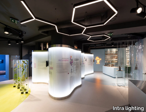 HEXAGON S - LED aluminium pendant lamp _ Intra lighting