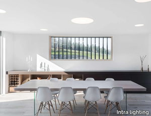 LONA RV - LED recessed aluminium ceiling lamp _ Intra lighting