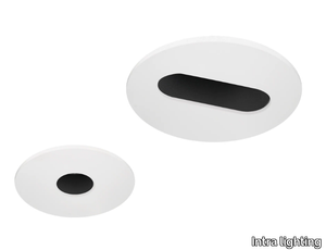 PIPES R SPOT/SLOT - Recessed LED round aluminium spotlight _ Intra lighting