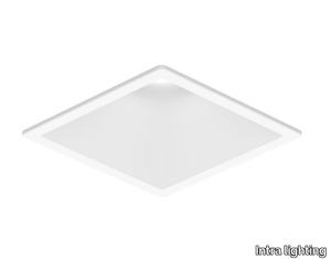 PIPES RVSQ - Recessed LED square aluminium spotlight _ Intra lighting
