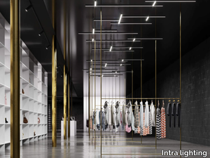 RANDOM S - LED aluminium pendant lamp _ Intra lighting