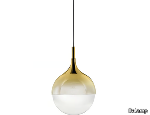 CORA - LED blown glass pendant lamp _ Italamp