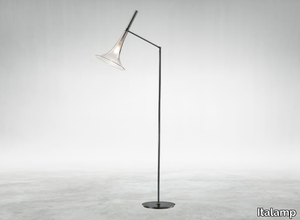 BAFFO 7026/P - LED adjustable blown glass floor lamp _ Italamp