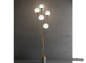 TEA 2392/P - Blown glass floor lamp _ Italamp