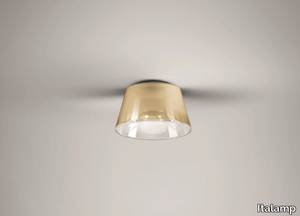 LEO - Recessed LED round glass spotlight _ Italamp