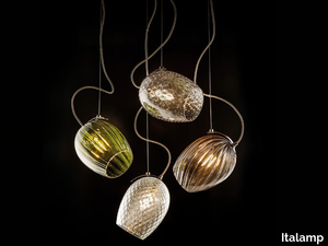 NUCE 4011/S - Blown glass pendant lamp _ Italamp