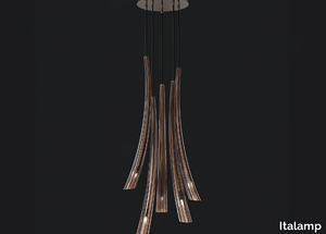 PULSA 439 - Blown glass pendant lamp _ Italamp