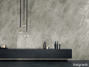 MARBLE EXPERIENCE OROBICO GREY - Porcelain stoneware wall/floor tiles with marble effect _ Italgraniti