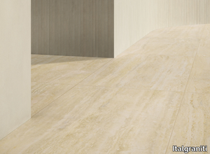 I TRAVERTINI BEIGE VEIN CUT - Porcelain stoneware wall/floor tiles with travertine effect _ Italgraniti