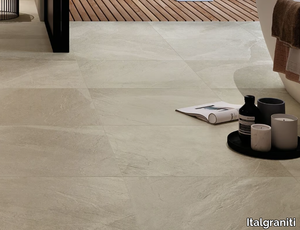 SHALE SAND - Porcelain stoneware wall/floor tiles with stone effect _ Italgraniti