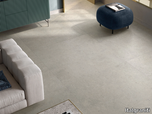 SILVER GRAIN GREY - Porcelain stoneware wall/floor tiles with stone effect _ Italgraniti