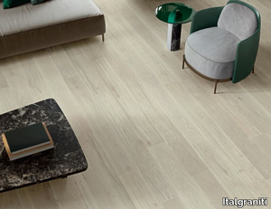 ALLURE ROVERE BLANC - Porcelain stoneware wall/floor tiles with wood effect _ Italgraniti