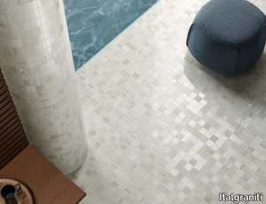 LUX EXPERIENCE HELSINKI WHITE - Porcelain stoneware wall/floor tiles with marble effect _ Italgraniti