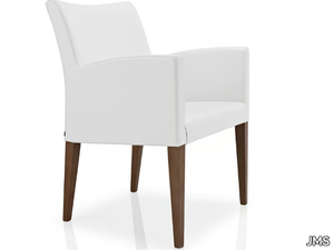 CASSIS - Fabric chair with armrests _ JMS