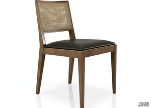 CIBELLE - Leather restaurant chair _ JMS