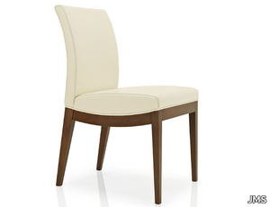 ELLEN - Leather restaurant chair _ JMS